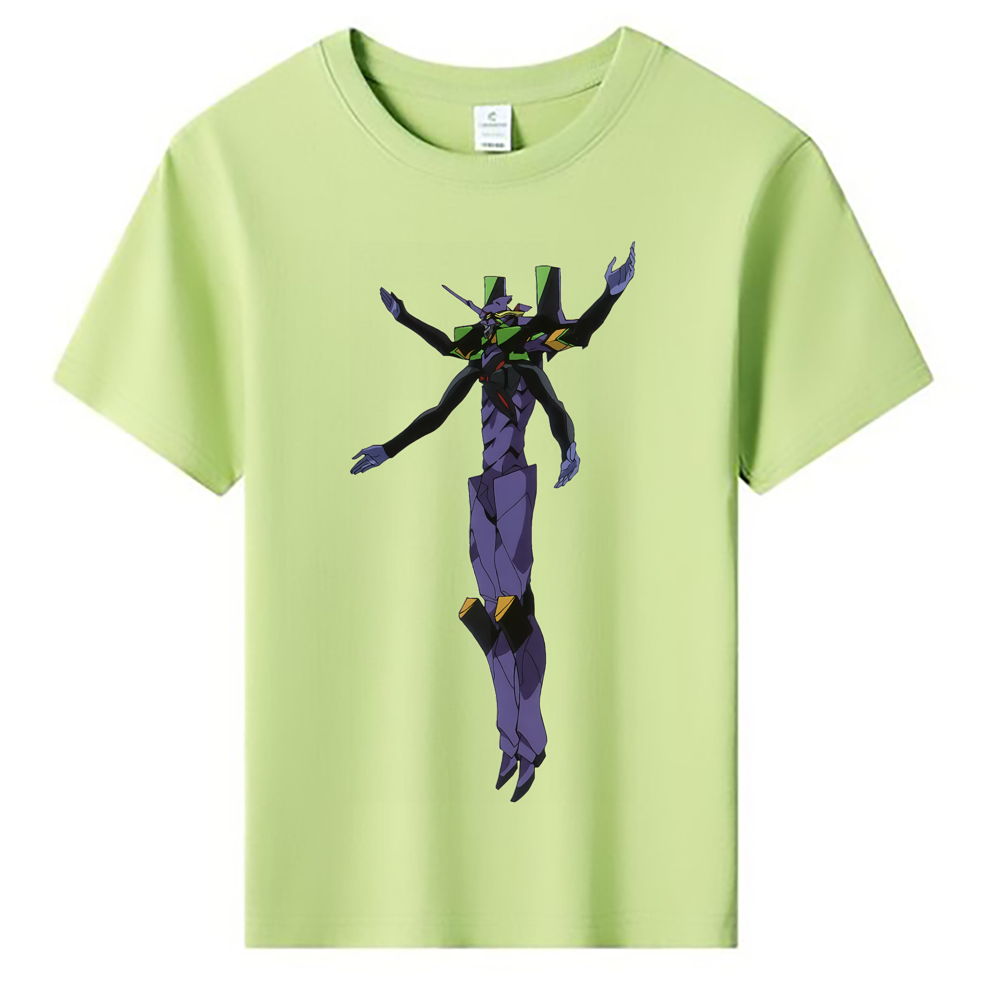 （画像用） EVA 新世紀エヴァンゲリオン 綿100％キッズTシャツ（フロントプリント）